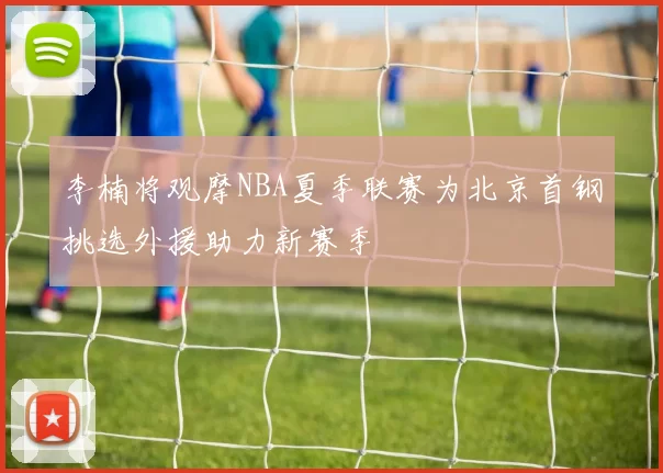 李楠将观摩NBA夏季联赛为北京首钢挑选外援助力新赛季